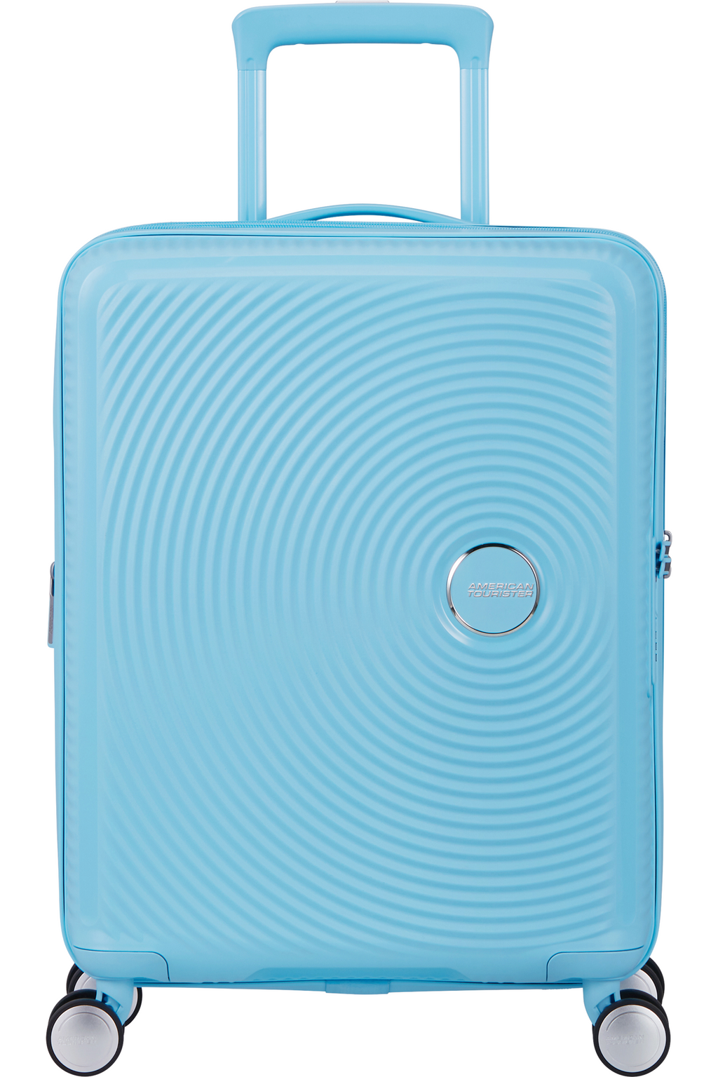 American Tourister Trolley Soundbox 55cm Azzurro