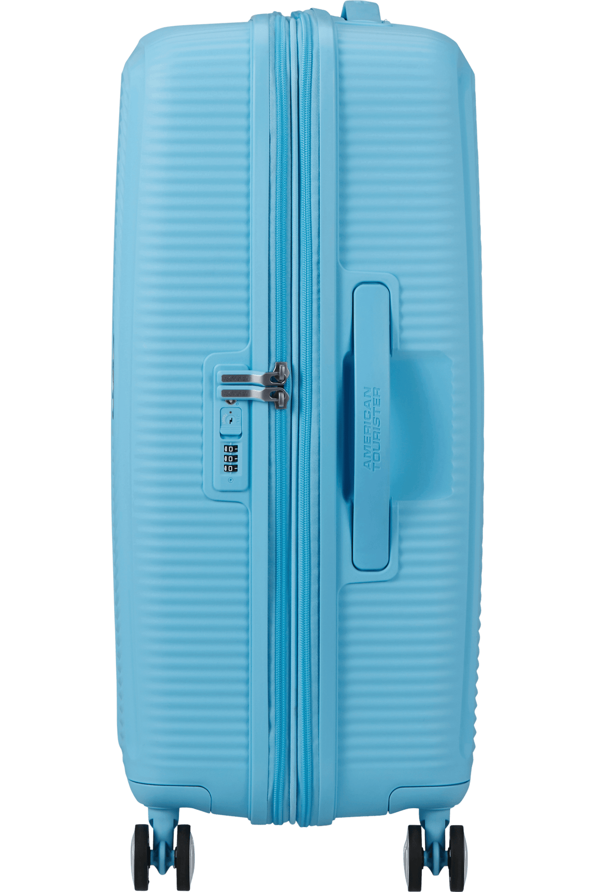 American Tourister Trolley Soundbox 67cm Azzurro