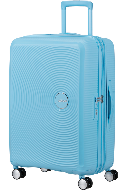 American Tourister Trolley Soundbox 67cm Azzurro