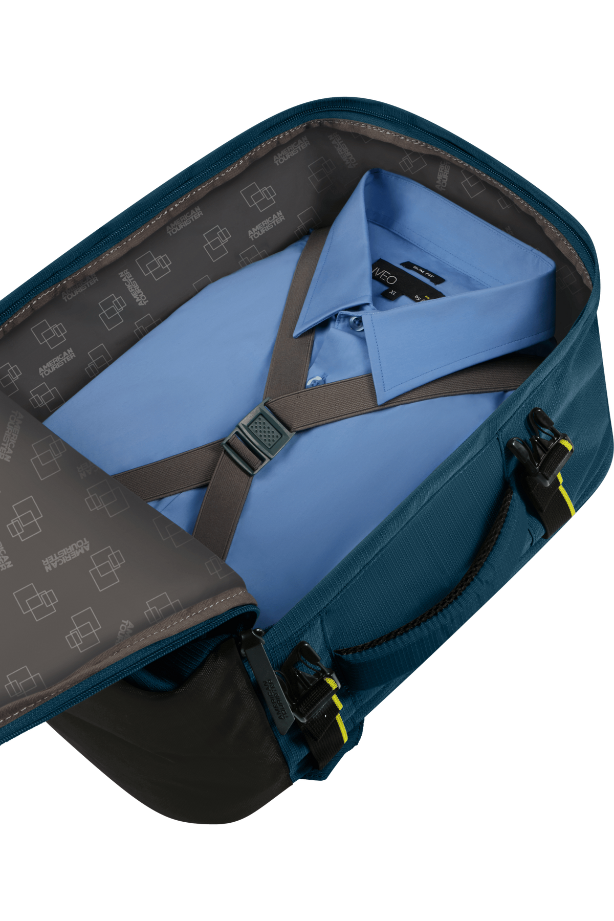 American Tourister Zaino S/M Nylon Blu Petrolio