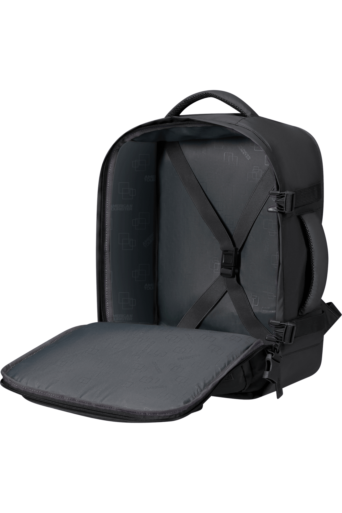 American Tourister Zaino Take2Cabin S Black