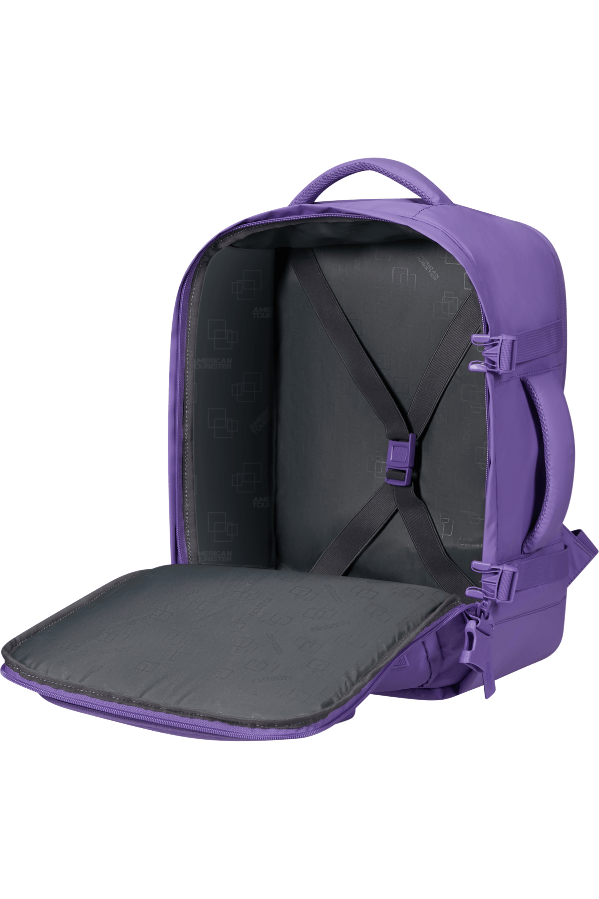 American Tourister Zaino Take2Cabin S Purple Pulse