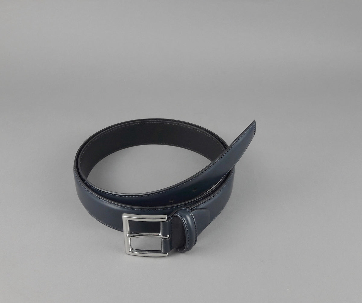 Anderson's Cintura Uomo Pelle Blu Scuro