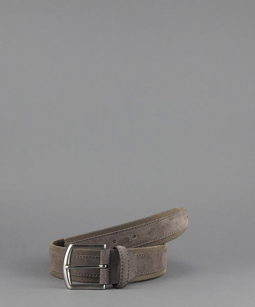 Anderson's Cintura Uomo Tela Camoscio Beige Talpa