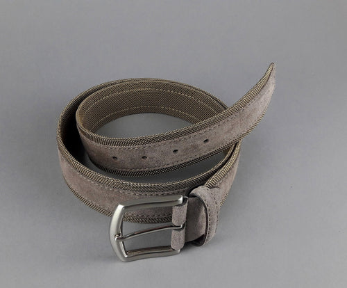 Anderson's Cintura Uomo Tela Camoscio Beige Talpa