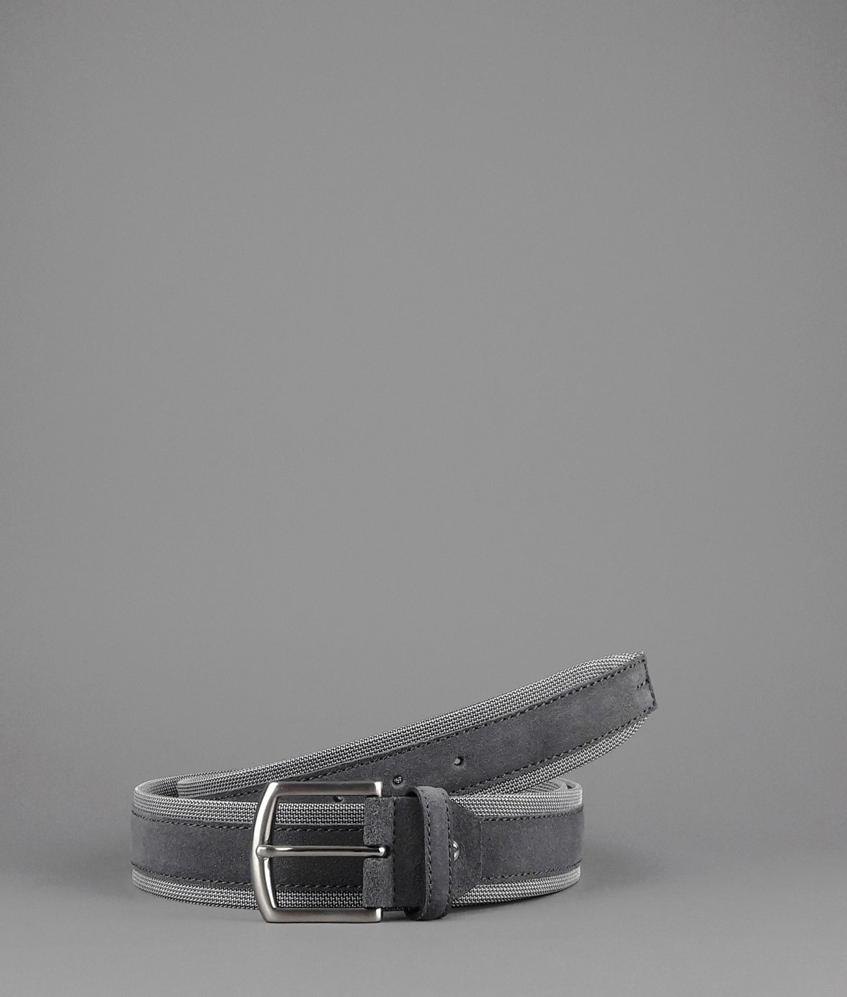 Anderson's Cintura Uomo Tela Camoscio Grigio