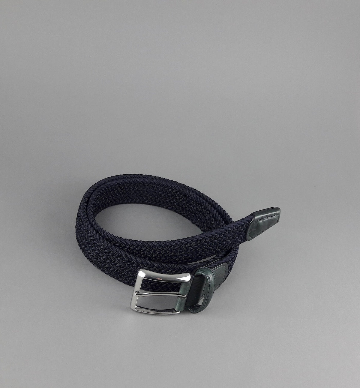 Anderson's Cintura Uomo Tessuto Elastico Blu Scuro