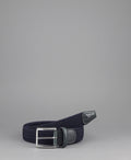 Anderson's Cintura Uomo Tessuto Elastico Blu Scuro