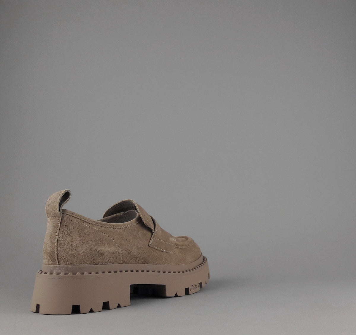 ASH Mocassini Donna Genial Camoscio Cammello