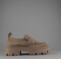 ASH Mocassini Donna Genial Camoscio Cammello