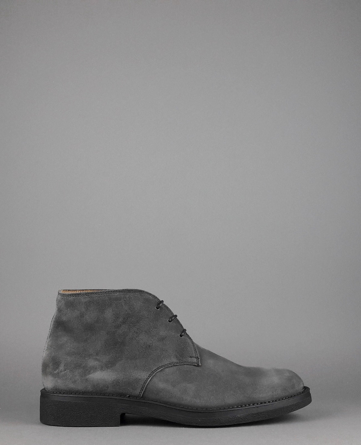 Barrett Polacchino Uomo Camoscio Grigio Scuro
