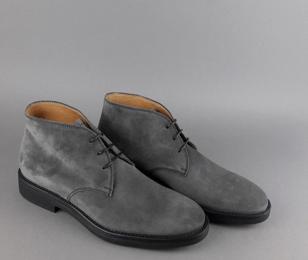 Barrett Polacchino Uomo Camoscio Grigio Scuro