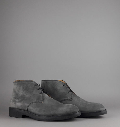 Barrett Polacchino Uomo Camoscio Grigio Scuro