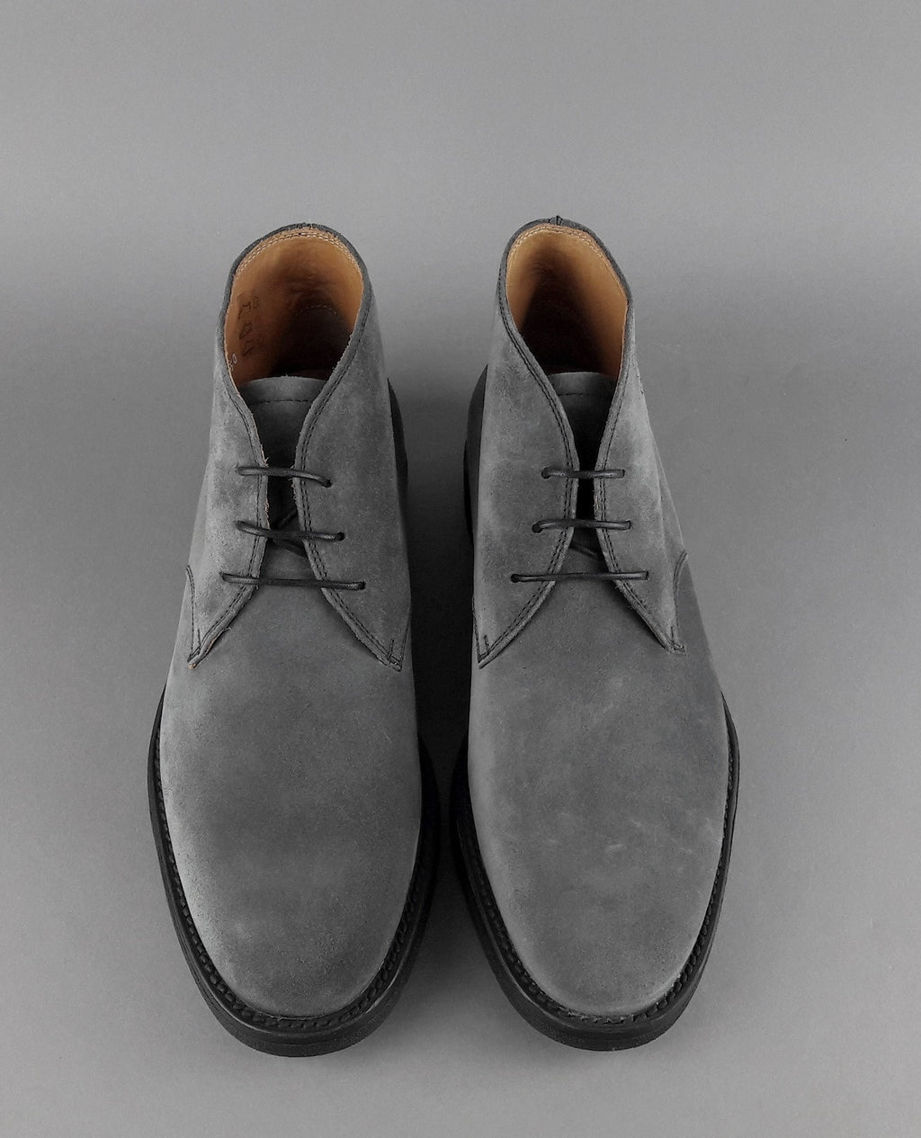 Barrett Polacchino Uomo Camoscio Grigio Scuro
