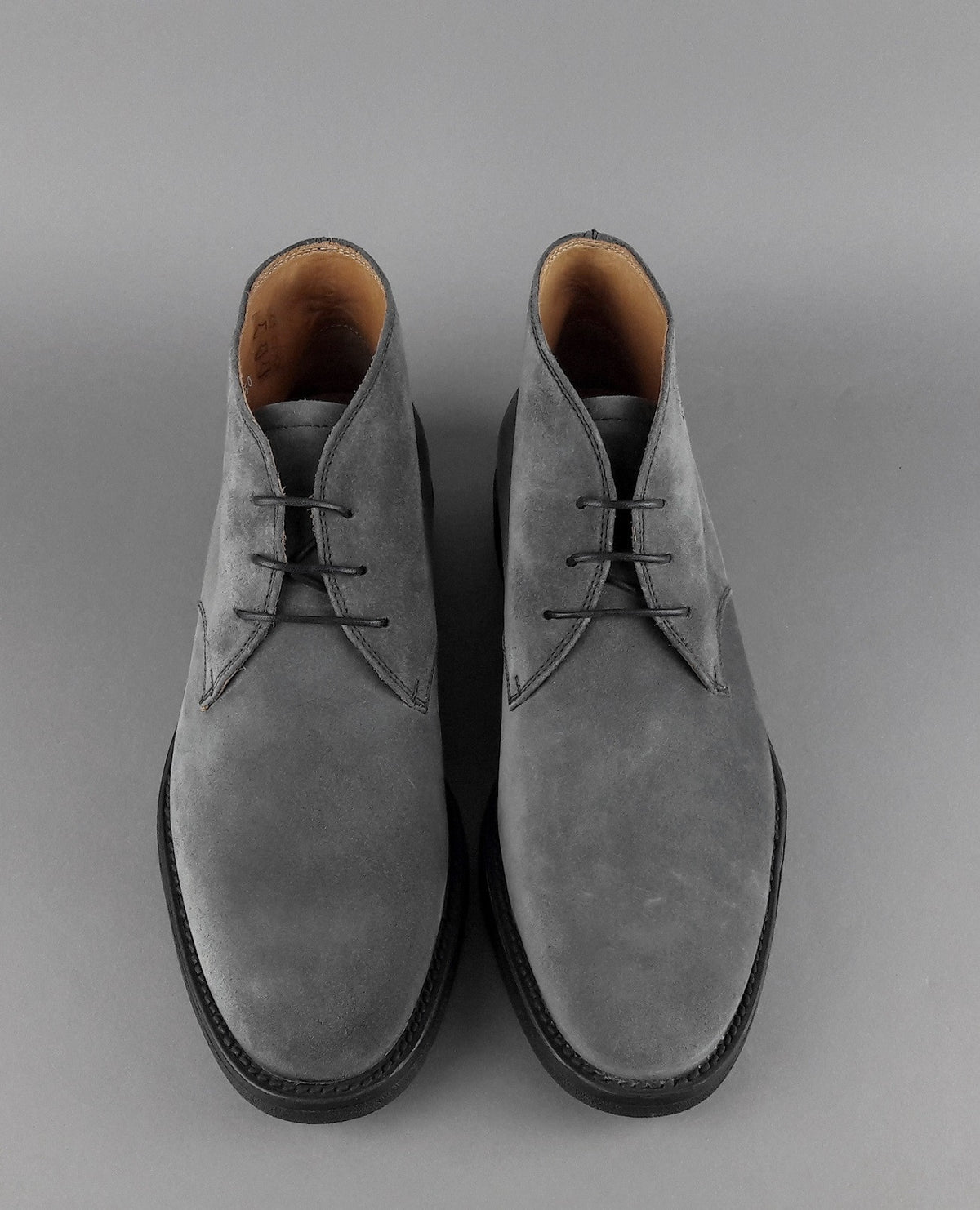 Barrett Polacchino Uomo Camoscio Grigio Scuro