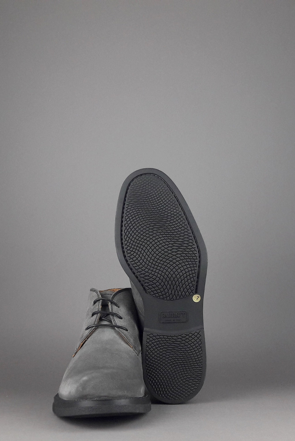 Barrett Polacchino Uomo Camoscio Grigio Scuro