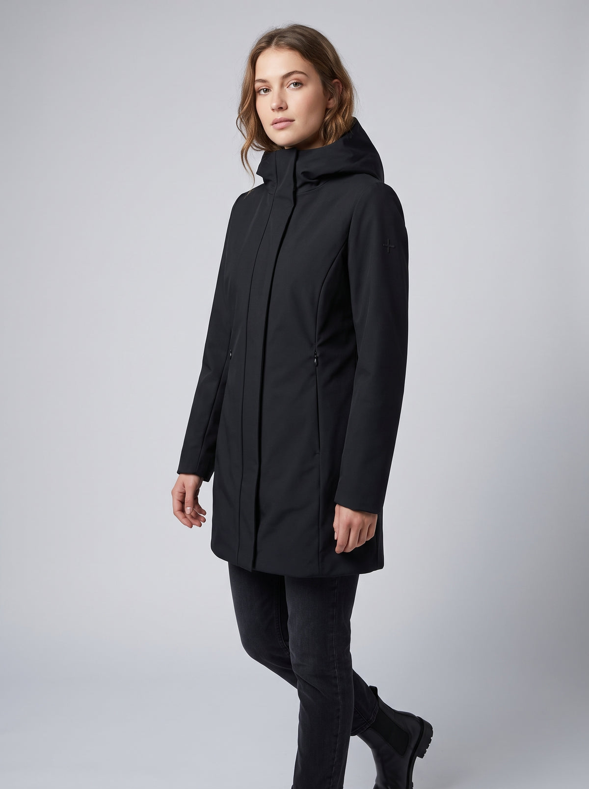 More Giubbino Donna Blossom Nylon Nero