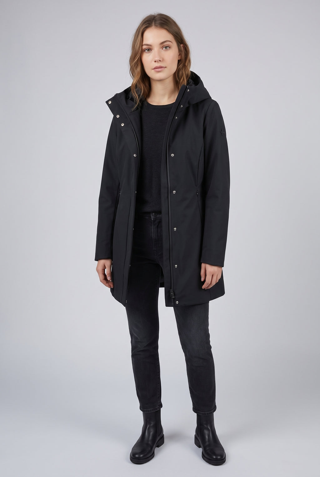 More Giubbino Donna Blossom Nylon Nero
