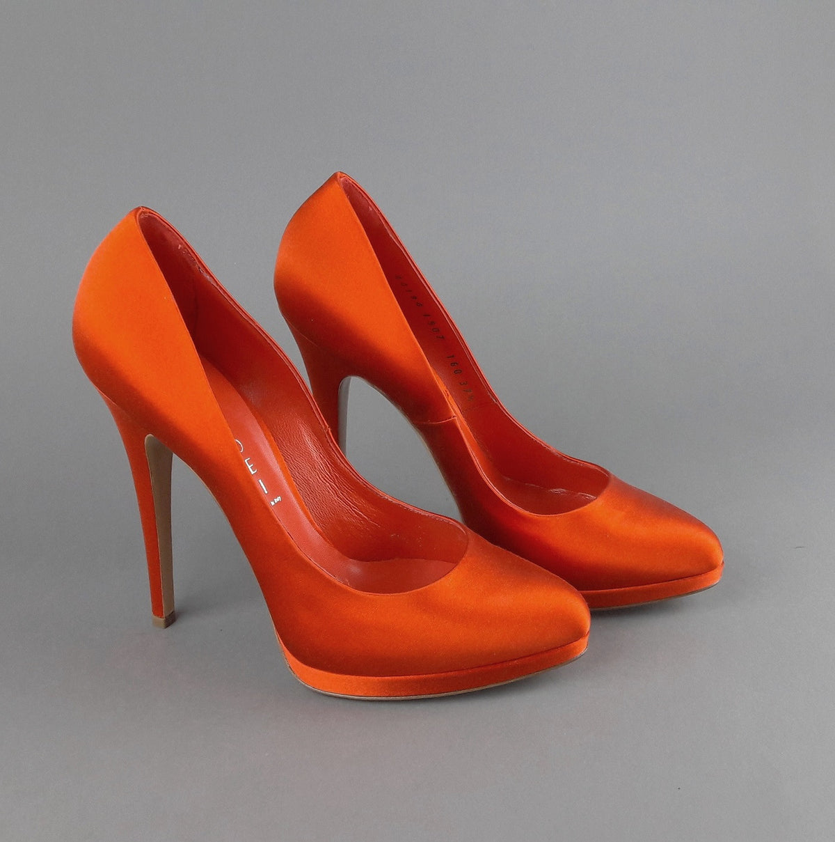 Casadei Décolleté Donna Raso Mattone Arancio