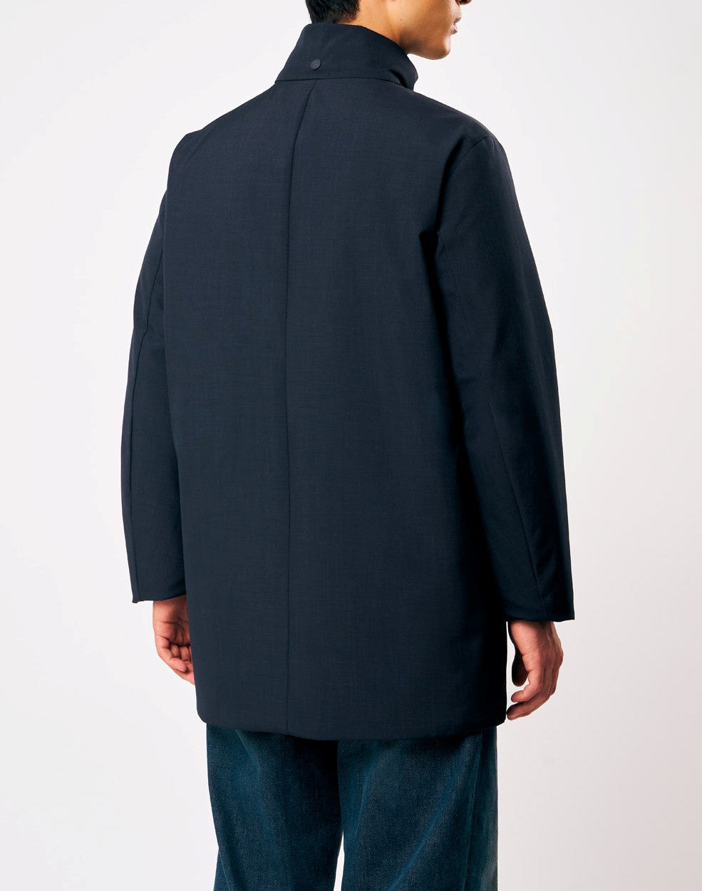 Ciesse Giubbino Lungo Uomo Alfie Nylon Blu Scuro