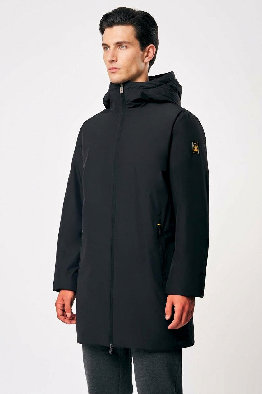 Ciesse Giubbino Lungo Uomo Gunbu Nylon Nero