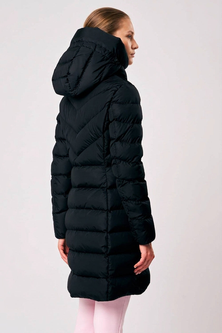 Ciesse Piumino Donna Lungo Nylon Nero