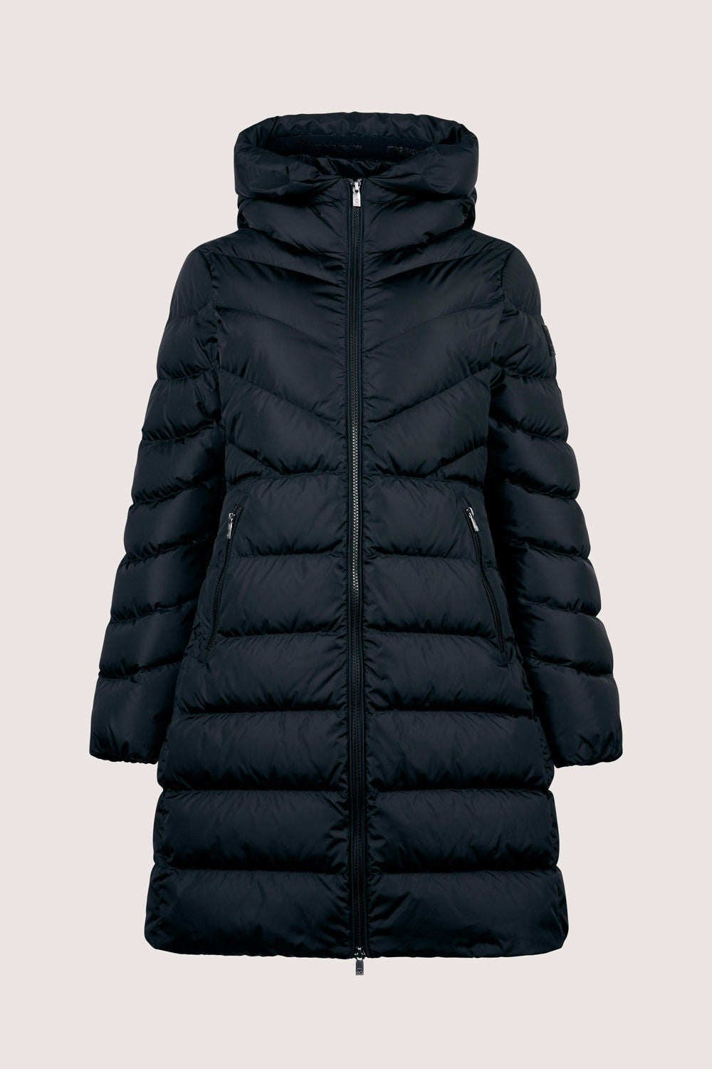 Ciesse Piumino Donna Lungo Nylon Nero