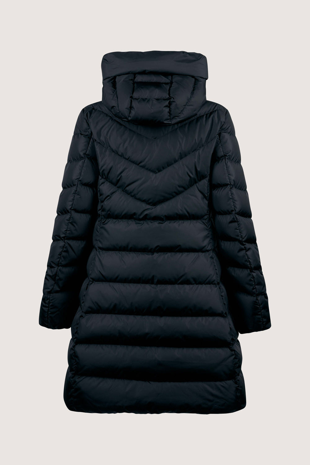 Ciesse Piumino Donna Lungo Nylon Nero