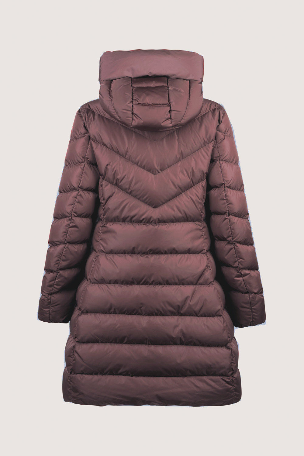 Ciesse Piumino Donna Lungo Nylon Ruggine
