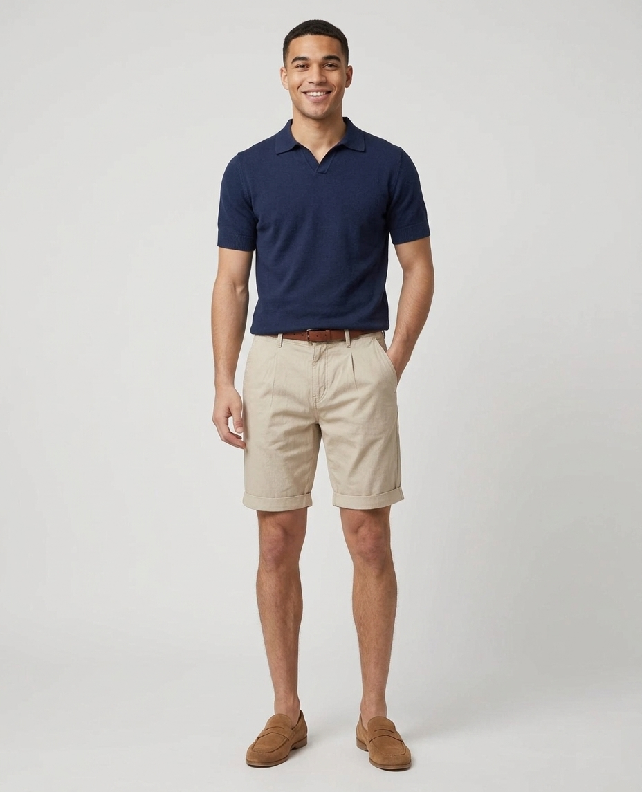 Clark Bermuda Uomo Buck Tela Denim Mastice