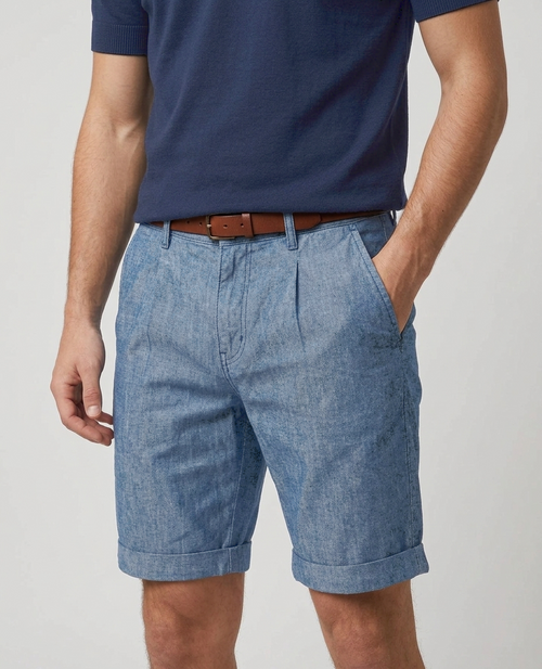 Clark Bermuda Uomo Buck Tela Denim