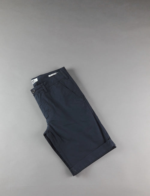 Clark Bermuda Uomo Harold Popeline Blu Scuro