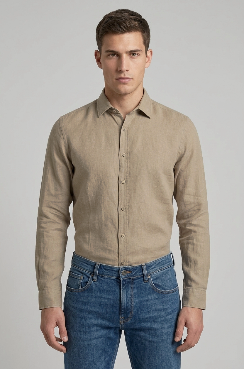 Clark Camicia Uomo Brady Lino Talpa