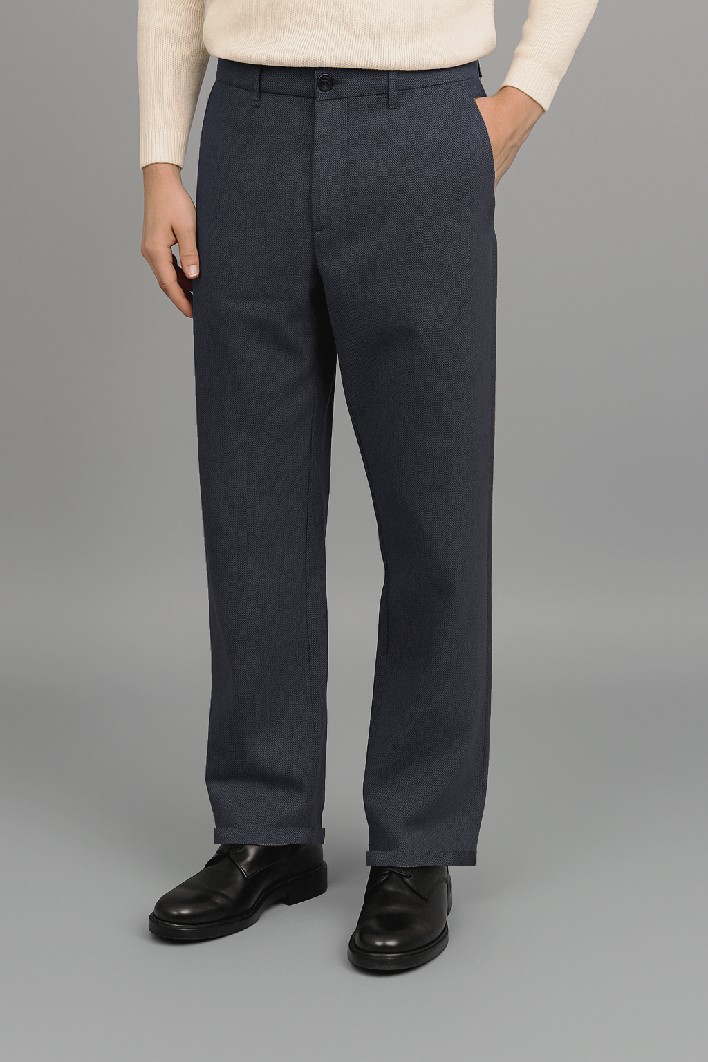 Clark Pantalone Uomo Ancon Blu Scuro
