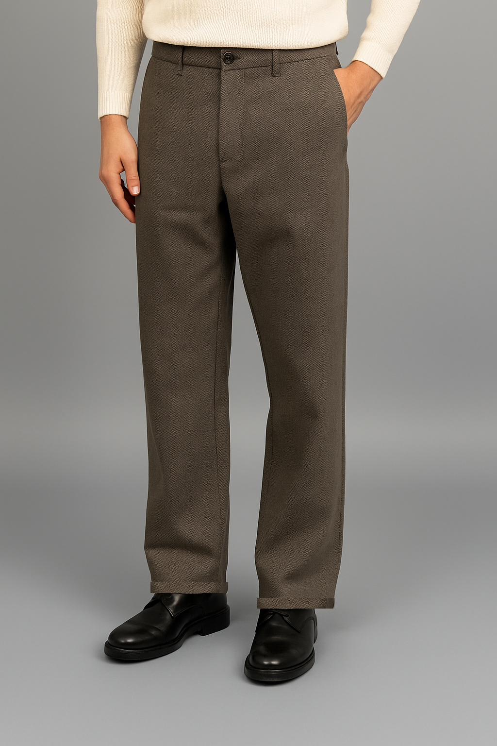 Clark Pantalone Uomo Ancon Talpa Scuro