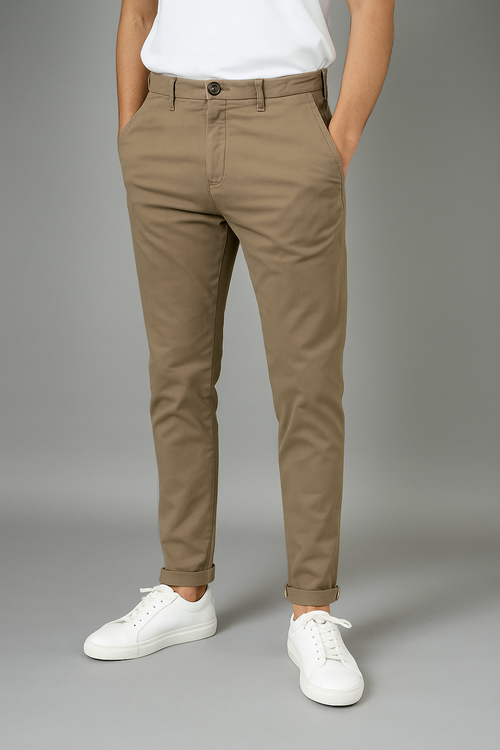 Clark Pantalone Uomo Mark Gabardina Talpa Scuro