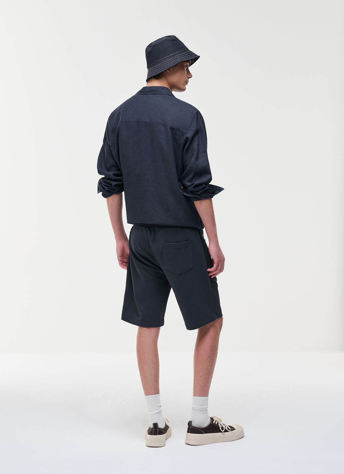 Colmar Bermuda In Felpa Uomo Blu Scuro