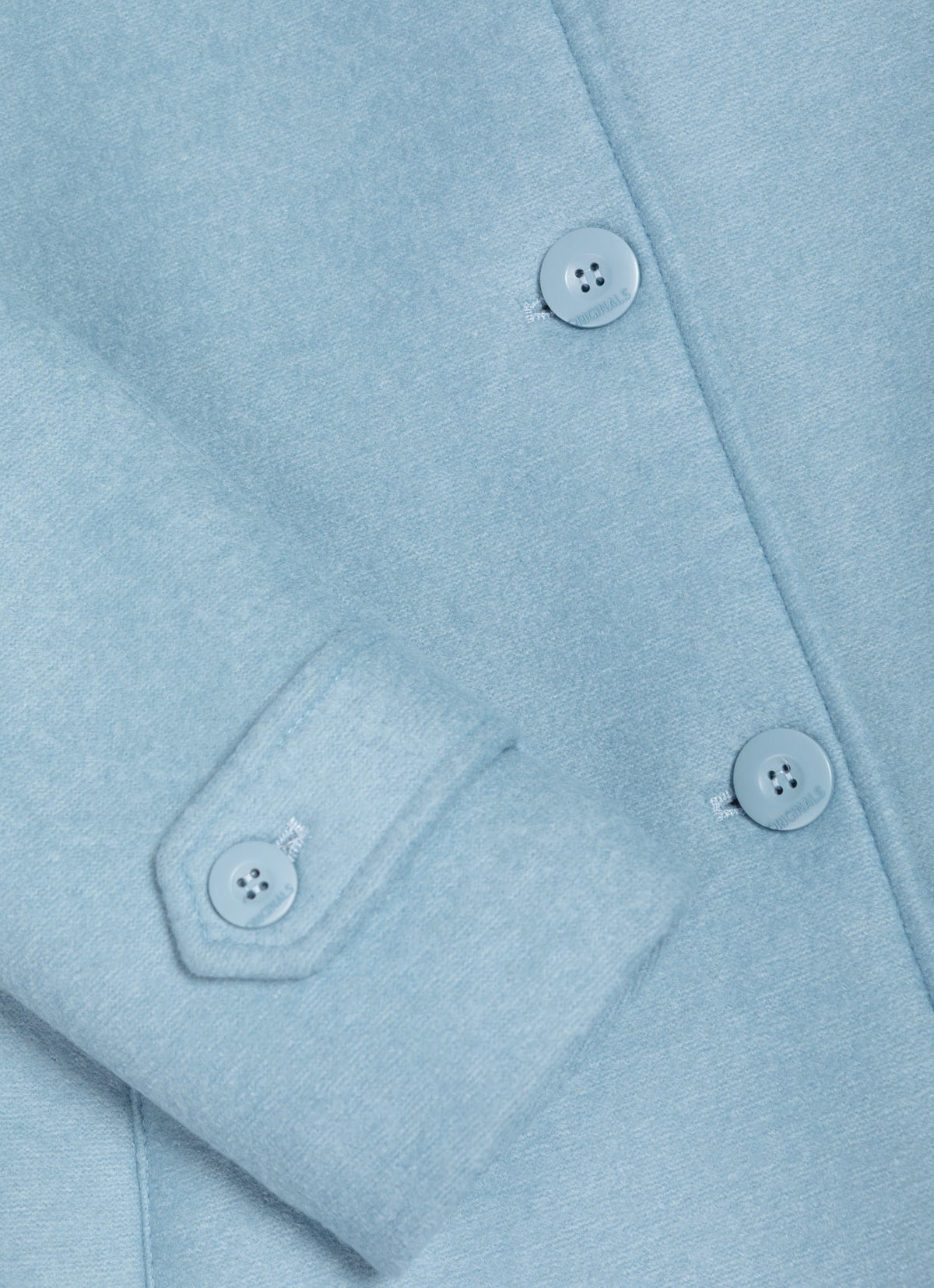 Colmar Cappotto Donna Lungo In Panno Di Lana Azzurro Ceruleo