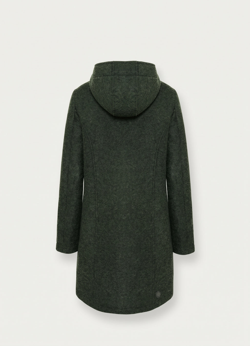 Colmar Cappotto Uomo Lungo In Panno Di Lana Verde Scuro