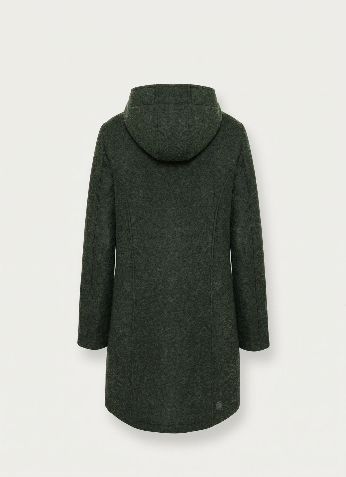 Colmar Cappotto Uomo Lungo In Panno Di Lana Verde Scuro