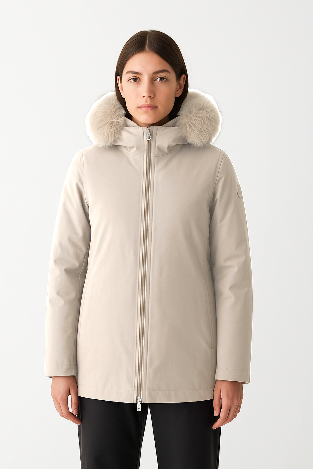 Colmar Giubbino Donna Tessuto Tecnico Crema