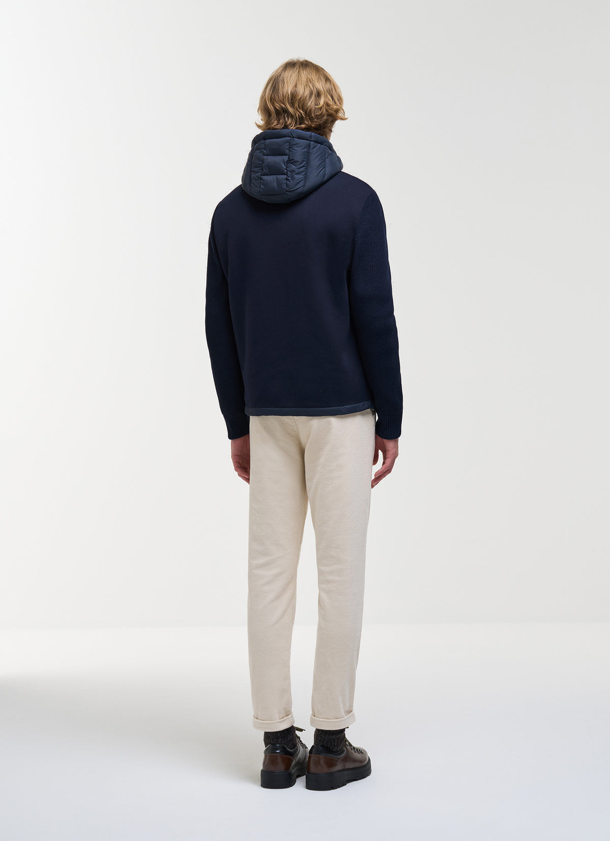 Colmar Giubbino Ibrido Uomo Nylon Blu Scuro