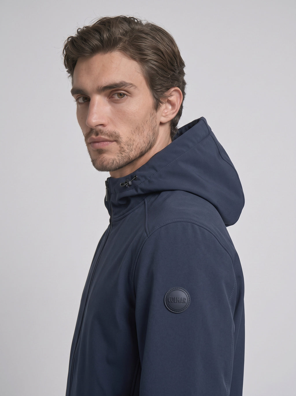 Colmar Giubbino Uomo Softshell Stretch Blu Scuro