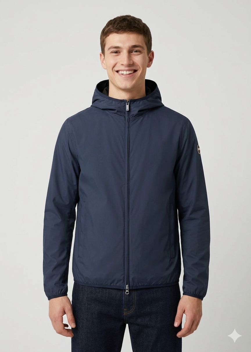 Colmar Giubbino Uomo Softshell Stretch Blu Scuro
