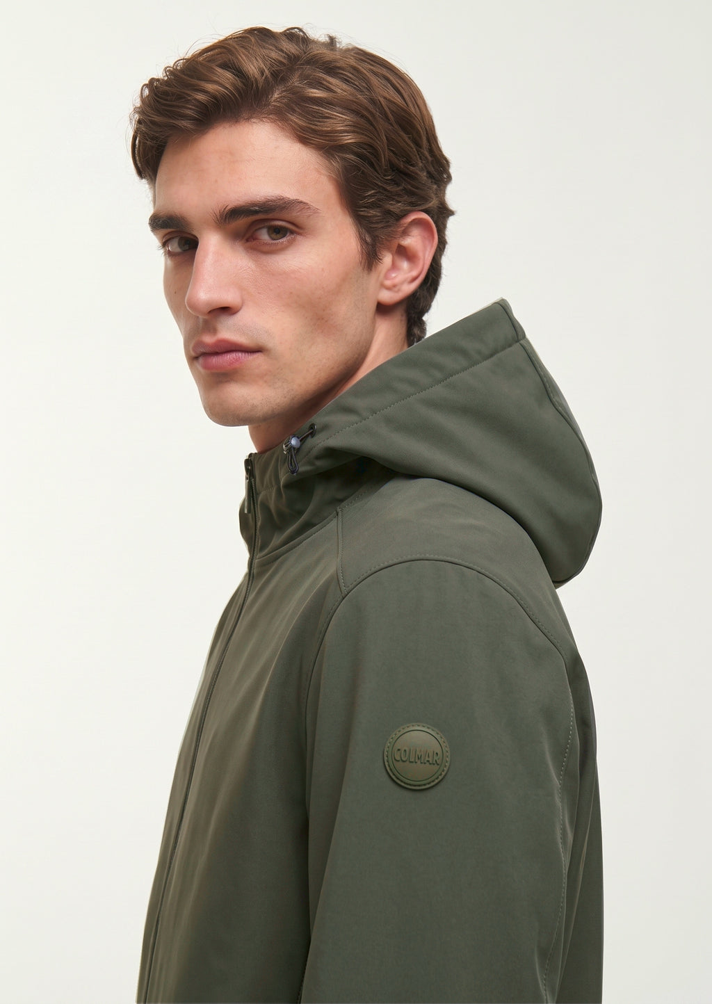 Colmar Giubbino Uomo Softshell Stretch Verde Militare