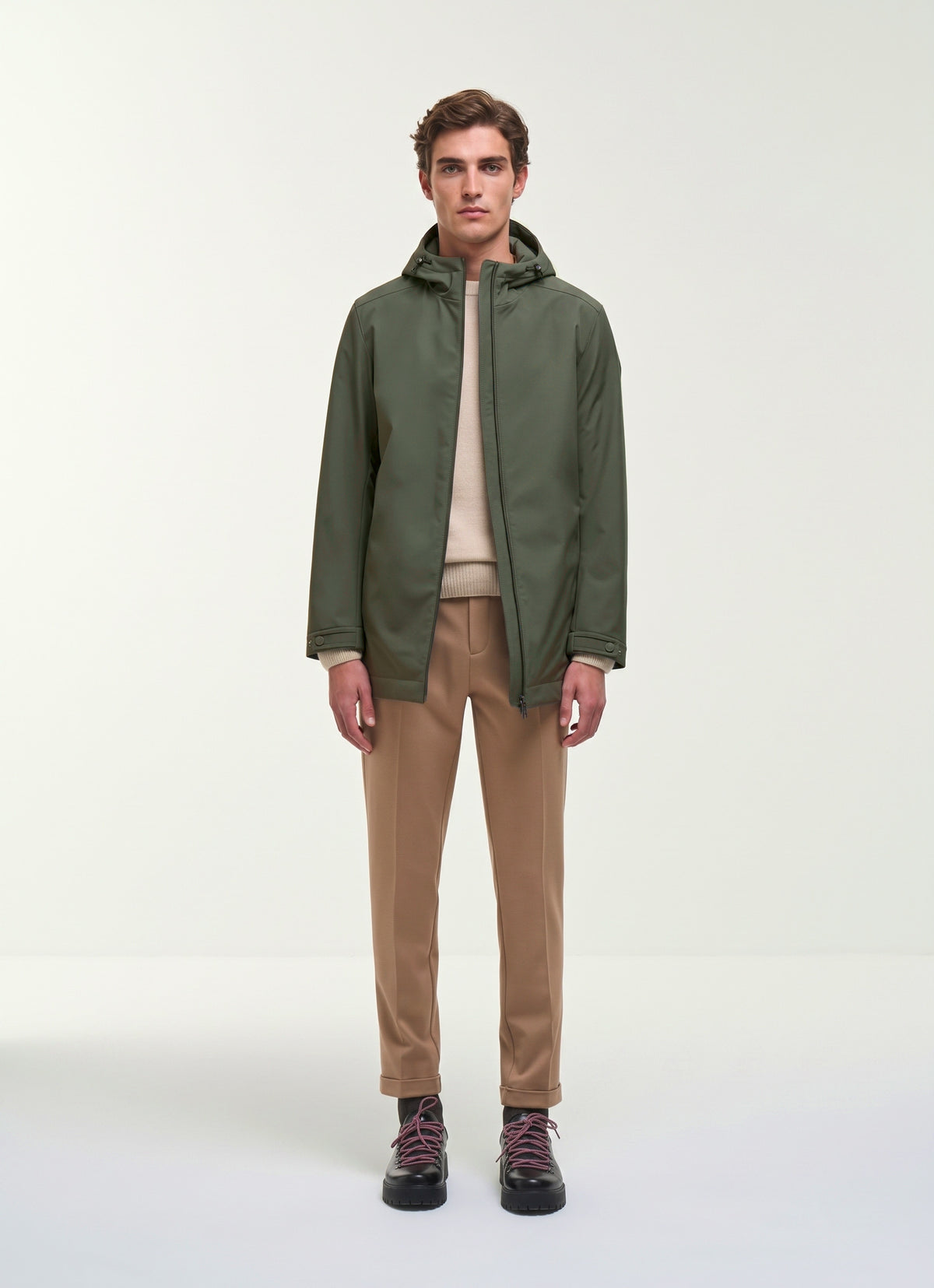 Colmar Giubbino Uomo Softshell Stretch Verde Militare