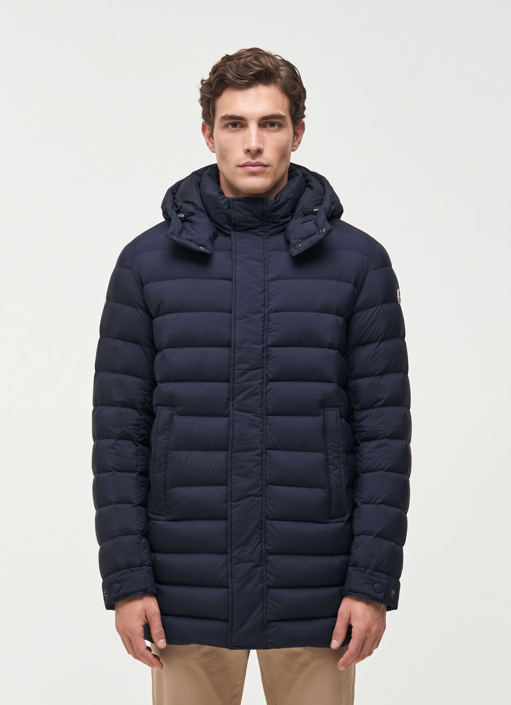 Colmar Piumino Medio Uomo Nylon Blu Scuro