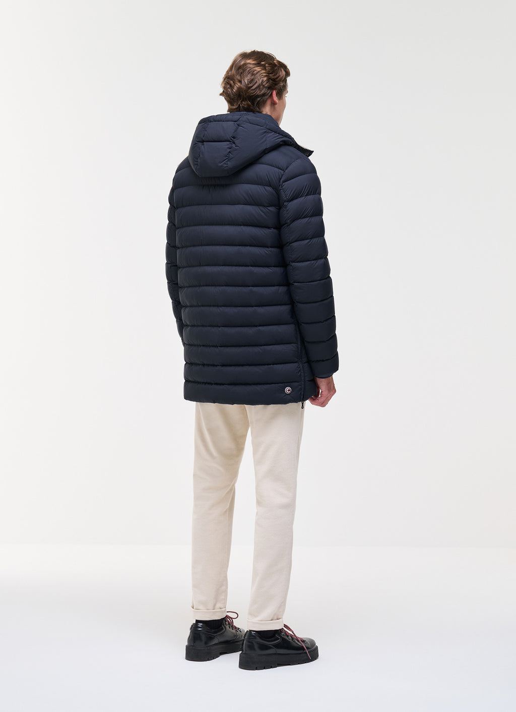 Colmar Piumino Medio Uomo Nylon Blu Scuro