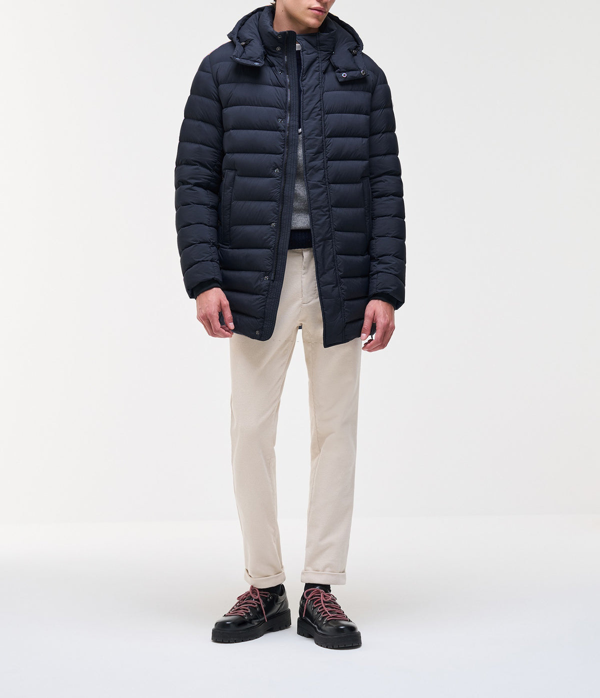 Colmar Piumino Medio Uomo Nylon Blu Scuro