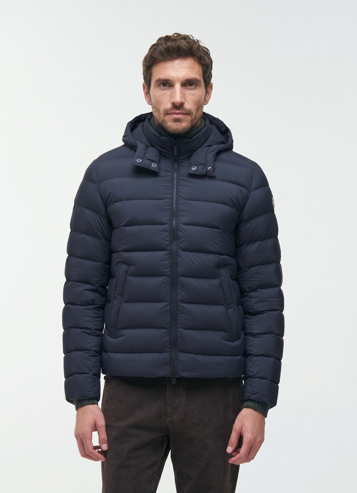 Colmar Piumino Uomo Nylon Blu Scuro